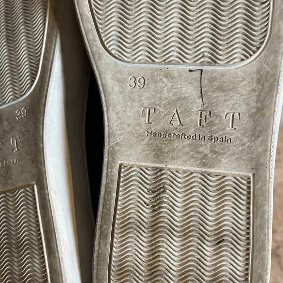 TAFT Sneaker Black Woven Leather EU 39 Low Top Men's Casual Lace-up Sneaker - Picture 12 of 13